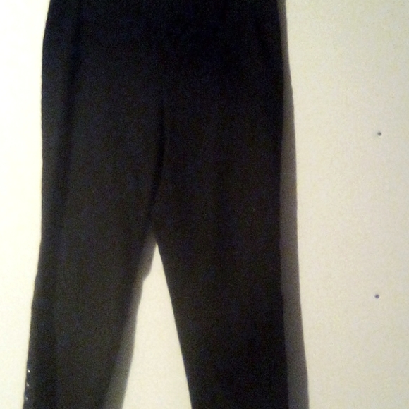 Nine,Eight Woman Capris Grandma Dance party Boho Casual Pants - Picture 2 of 8
